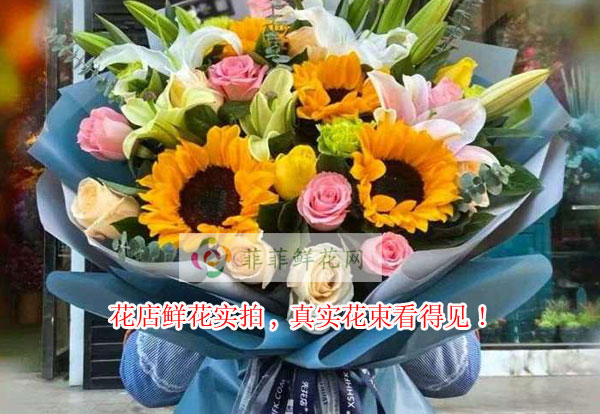 深圳南山区花店鲜花实拍,深圳南山区真实花束看得见!